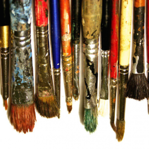 3.Instrumentos. (Pinceles, espatulas, estecos,gubias)