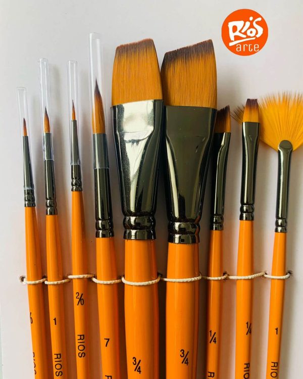 Pincel Mango Naranja. JY 2122