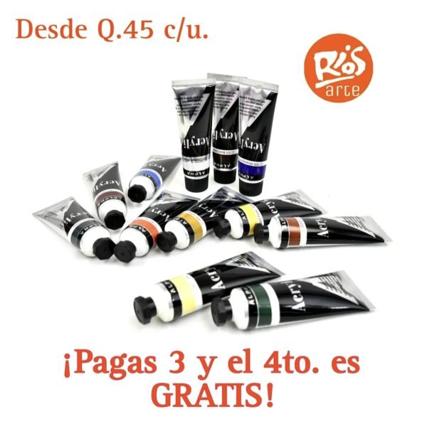 Promocion- Acrilico Alpha 50ml