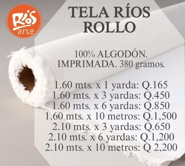 Tela preparada importada