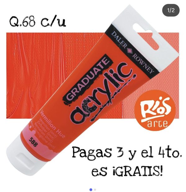 Liquidacion- Acrilico graduate 120ml
